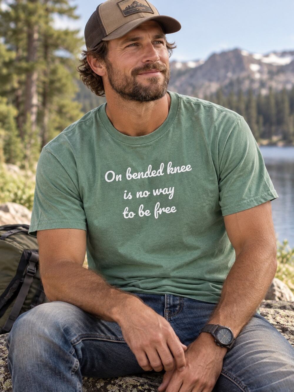 Fan-Inspired Pearl Jam Eddie Vedder “Guaranteed” Quote T-Shirt